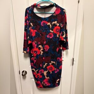 Donna Morgan Floral Cocktail Dress